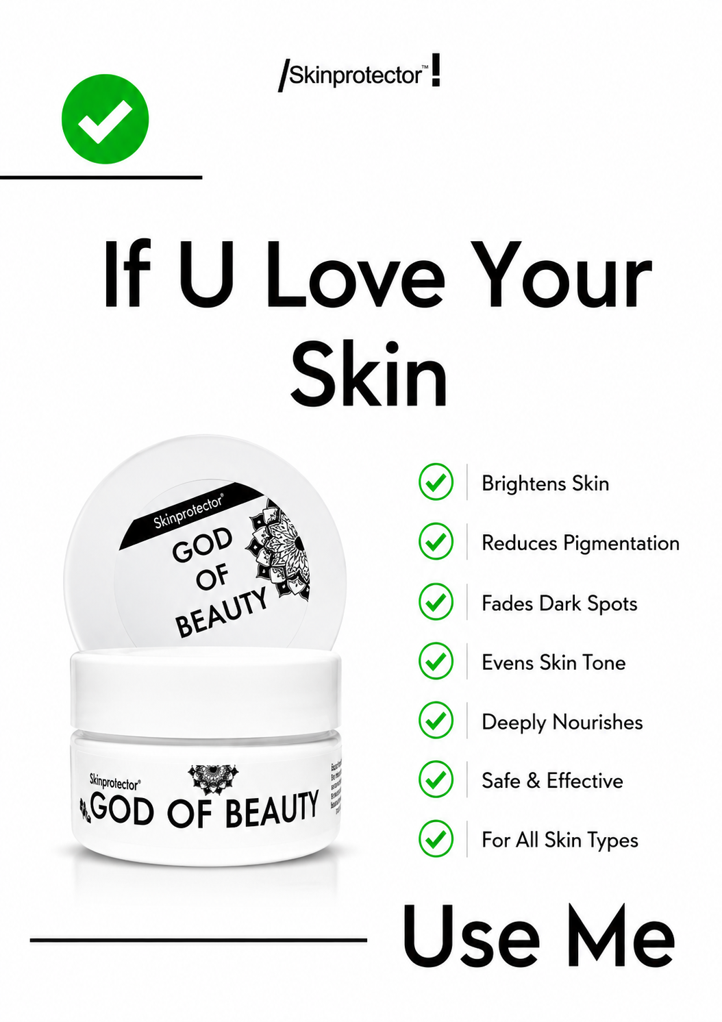 skinproector god of beauty fairness night cream, natural whitening face cream for removing dark spot, acne, under eye dark circles, dark knuckle skinproector god of beauty fairness night cream, natural whitening face cream for removing dark spot, acne, under eye dark circles, dark knuckle