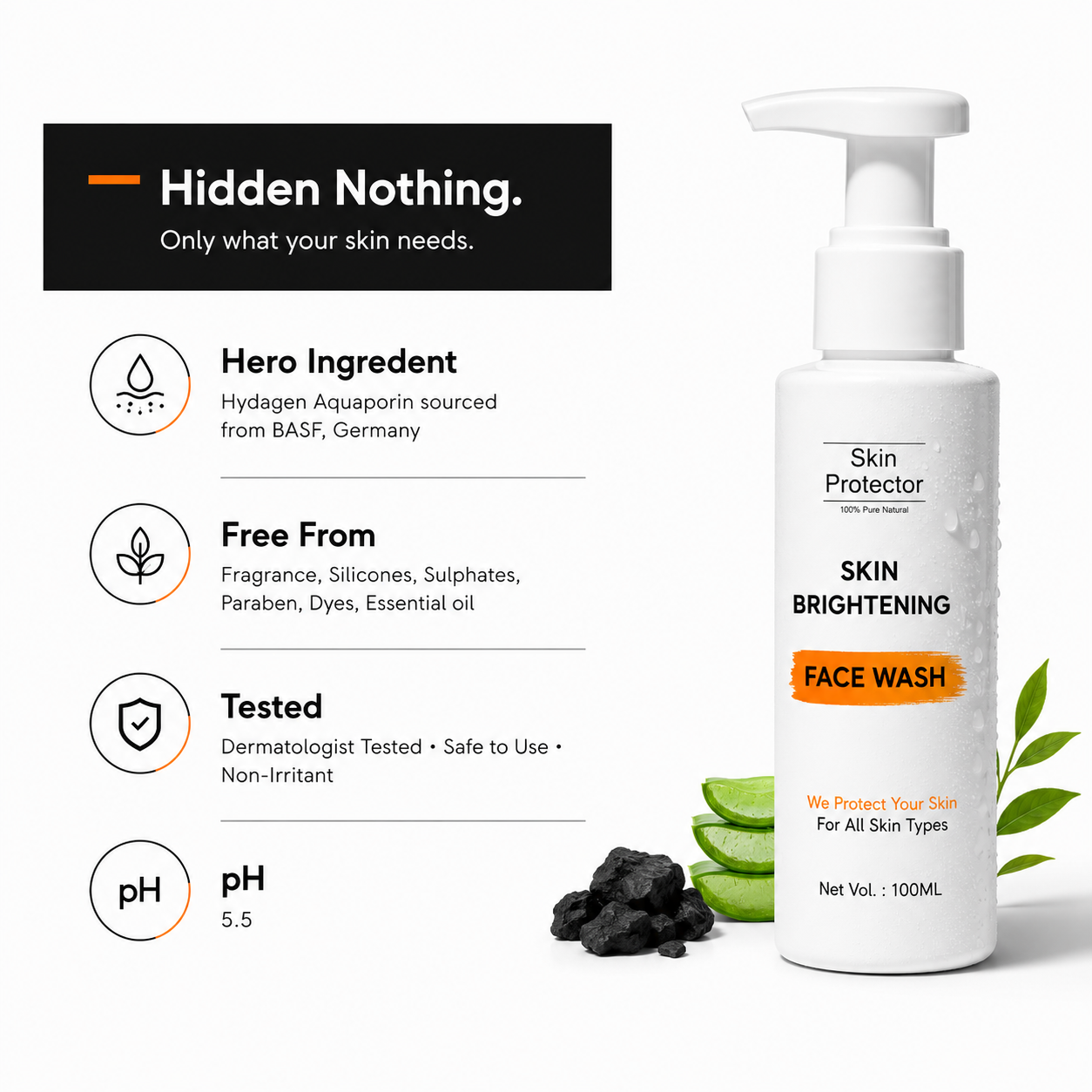 skin lightning face wash 100% pure & natural | natural whitening face wash for removing dark spot skin lightning face wash 100% pure & natural | natural whitening face wash for removing dark spot